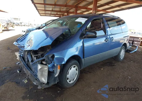 1999 Toyota Sienna Le z USA, uszkodzony, nr VIN 4T3ZF13C7XU094546